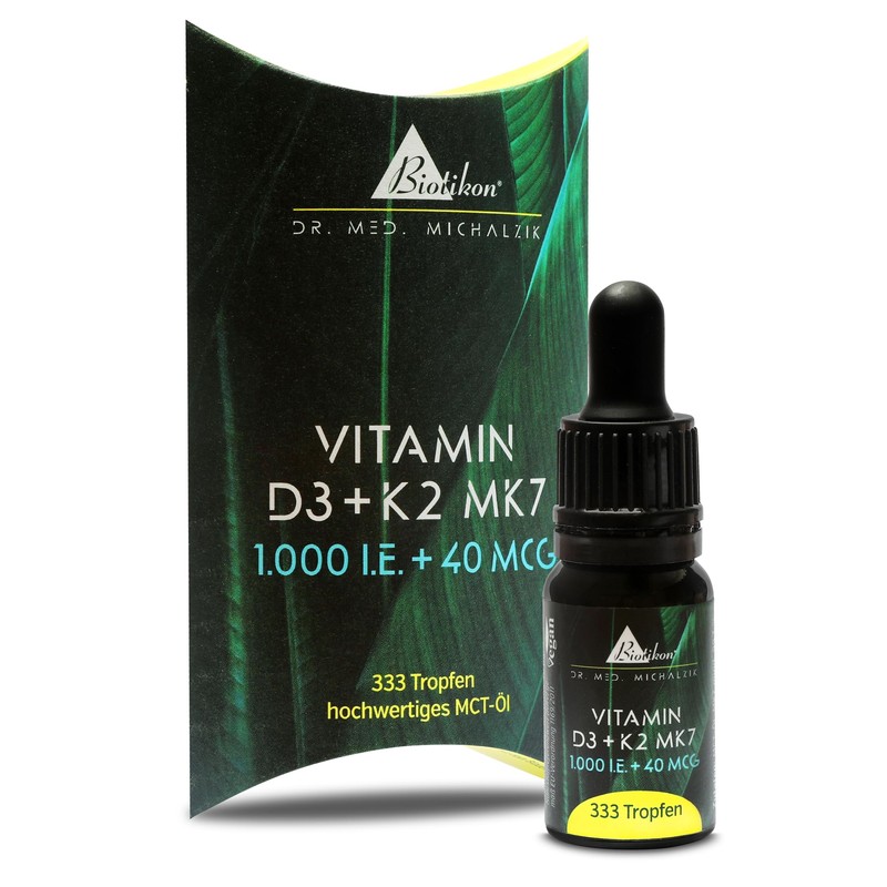 Vitamin D3 + K2 MK7 (10 ml) nach Dr. med.