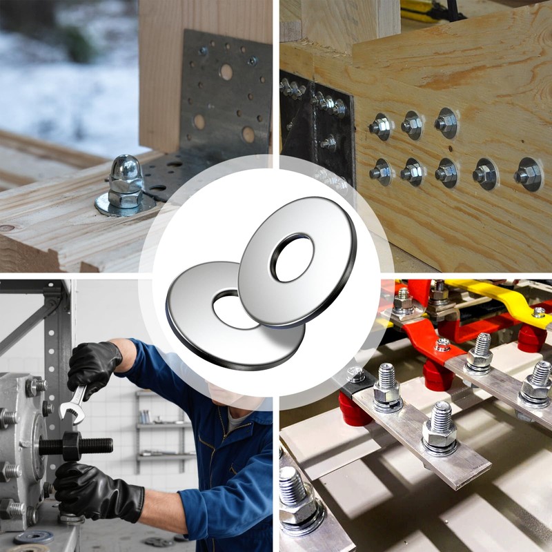 M6 Washers Stainless Steel Pack of 40