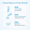 GENKENT Travel Mouthwash, Portable Disposable Packs to Go, Alcohol Free
