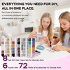 8 Sets DIY Hair Claw Clips Kit, Claw Clip Decorating