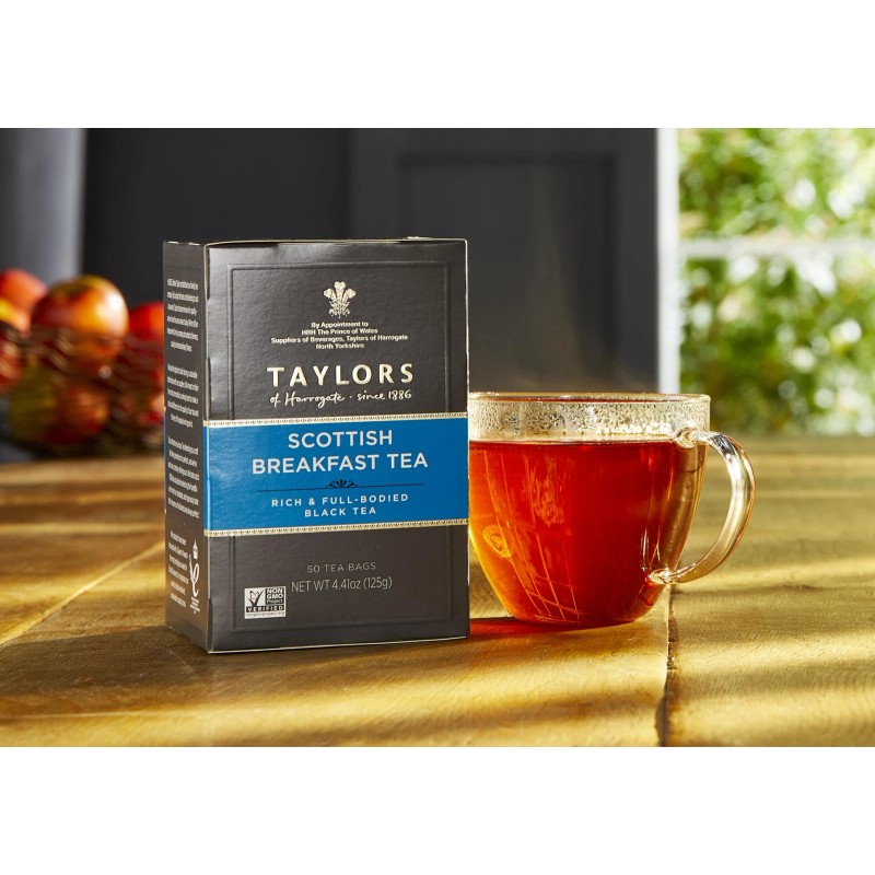 Taylors Of Harrogate Scottish Breakfast Tea 300 Bags 6 Pack