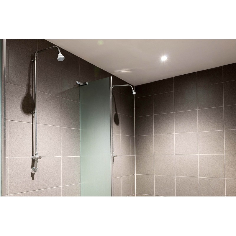 Siroflex Fixed Shower Head, White, Pack of 10, 2760/10, Robust