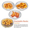 3Pcs Air Fryer Dehydrator Racks Stackable Food Grade Stainless Steel