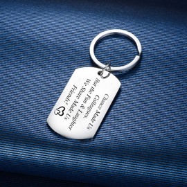 Coworker Leaving Gift Going Away Keychain Colleague Gift Colleague Appreciation Gift Thank You Gifts (Chance Made Us Colleagues)