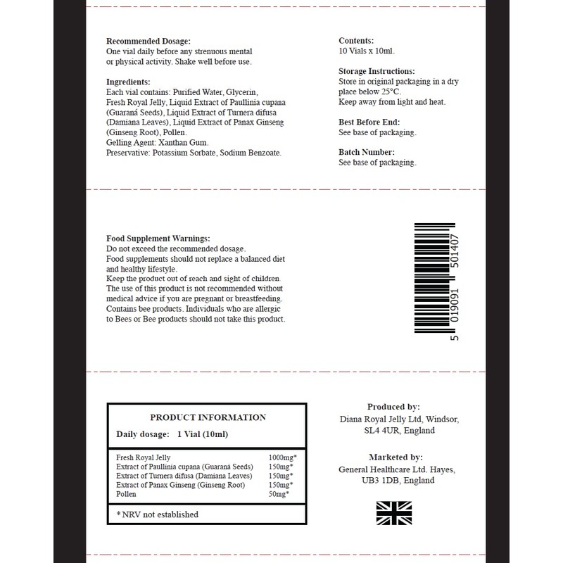 Diana Fresh Royal Jelly 1000mg