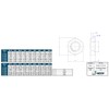 Hippo Hardware (1/2" - 20 TPI) UNF Fine Thread Thin