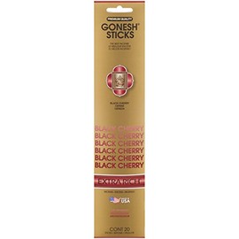 Gonesh Incense Sticks, Extra Rich, Black Cherry - 20 Sticks