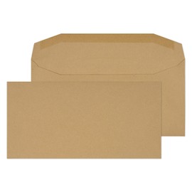 Blake Purely Everyday DL 110 x 220 mm 80 gsm Gummed Mailer Envelopes (13780/50 PR) Manilla - Pack of 250
