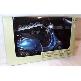 newray blue primavera vespa 1:12 scale diecast model