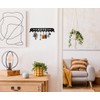 SirHoldeer Modern Key Holder Wall Key Hanger with 10 Hooks,