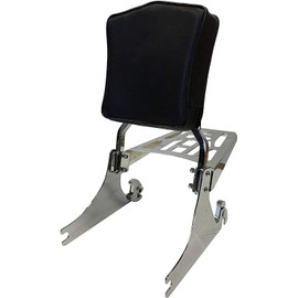Sissy Bar Backrest & Luggage Rack for Harley Davidson Softail FXST/FLST Models (200mm Wide Rear Tire)