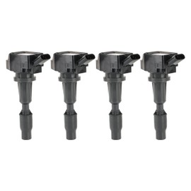 Ignition Coil Pack Set of 4 by AA Ignition - Compatible with Hyundai & Kia 2.0L, 2.4L, 4.6L 2008-2017 - Santa Fe, Sonata, Tucson, Forte, Optima Sorento, Sportage - Replaces UF611 C1667, 27300-2G000