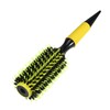VOCOSTE Round Hair Brush, Hair Brushes for Women, Yellow, 10.04"x2.36"