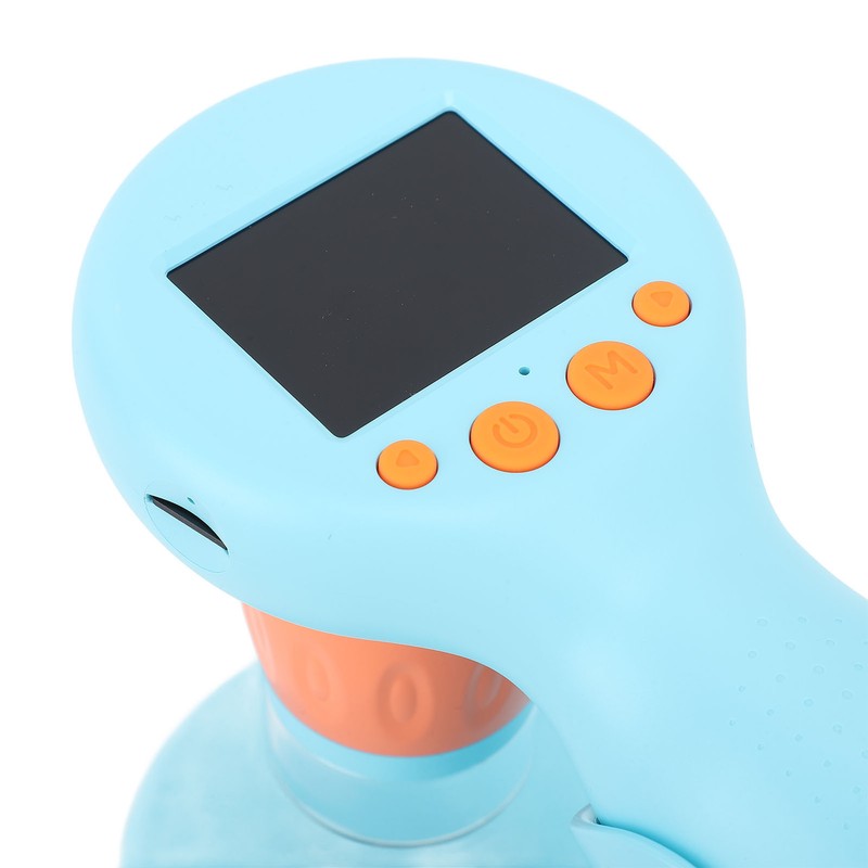 Kids Microscope with 8 LEDs IPS Eye Protection Screen 100X‑800X