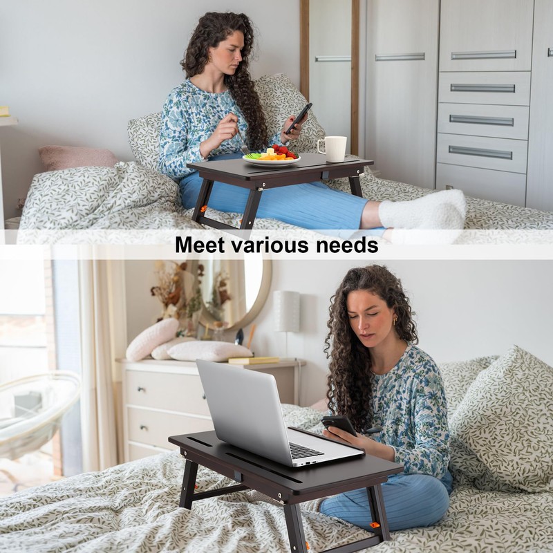 Nnewvante Drawing Table Foldable Drafting Desk with Adjustable Height &