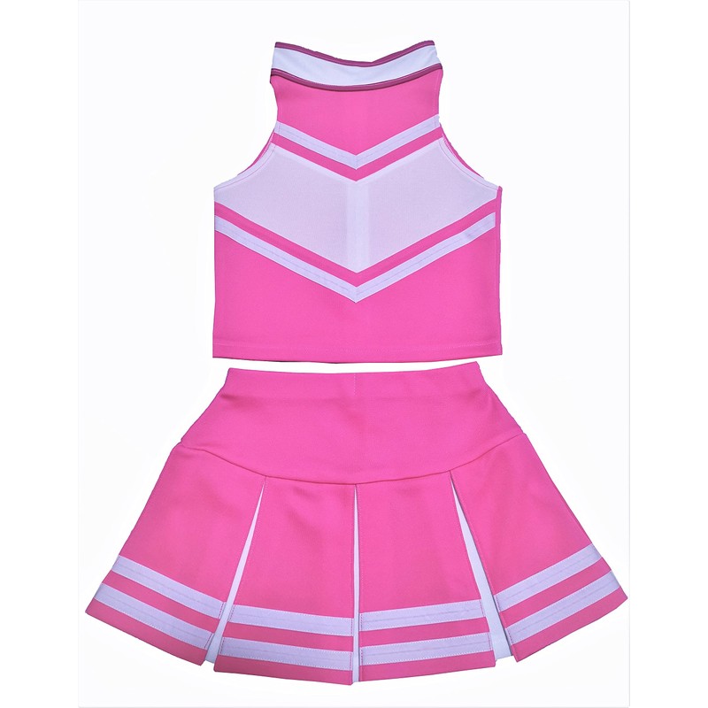 Disfraz de animadora para niños y niñas (talla L/8-10), color