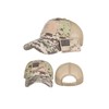 ANNA-KACI Camouflage Trucker Special Tactical Operator Forces USA Flag Patch