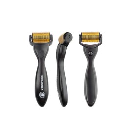 Sodacoda 1200 TITANIUM Micro Needles Derma Roller for deep acne scars, surgery scars, chicken pox scars, ice pick scars, hair loss, cellulite, light stretch marks, remove pigmentation - 1.5 mm