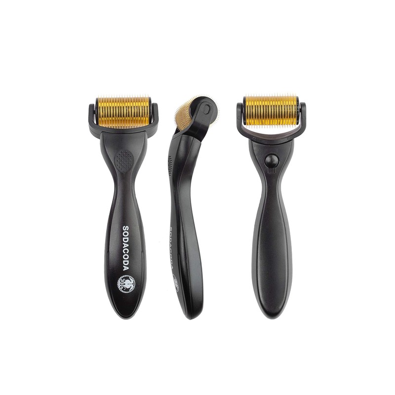 Sodacoda 1200 TITANIUM Micro Needles Derma Roller for deep acne