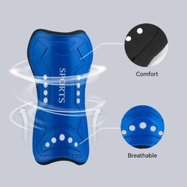 Soccer Shin Guard Youth Kid with Soccer Sock,Lightweight and Breathable Child Calf Protective Gear for Football Games,Shin Pads Soccer Equipment for 3-15 Years Old Boys Girl Teenagers