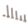 200PCS Hex Bolts Screw 304 Stainless Steel Anti Oxidation Metric