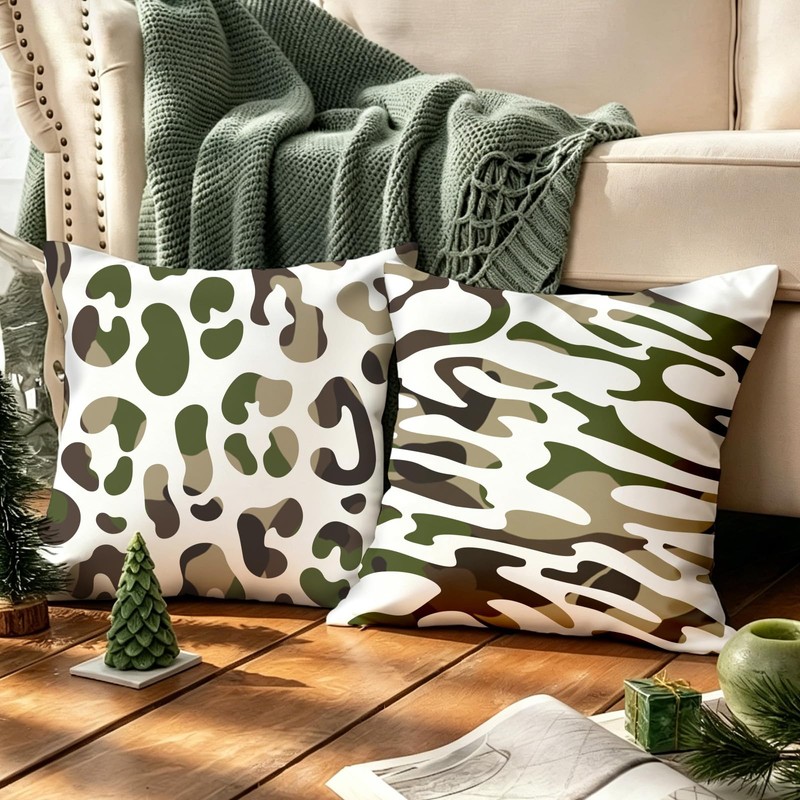 16 PCS Camo Stencils for Painting, 10 * 10 in