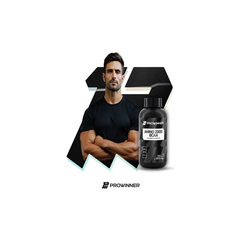 Kit 2 Piezas Amino 2000 BCAA Prowinner Amino 2000 BCAA