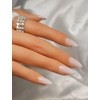 Baby Boomer [Handmade Nail Tips] Emily Nail - Short Almond