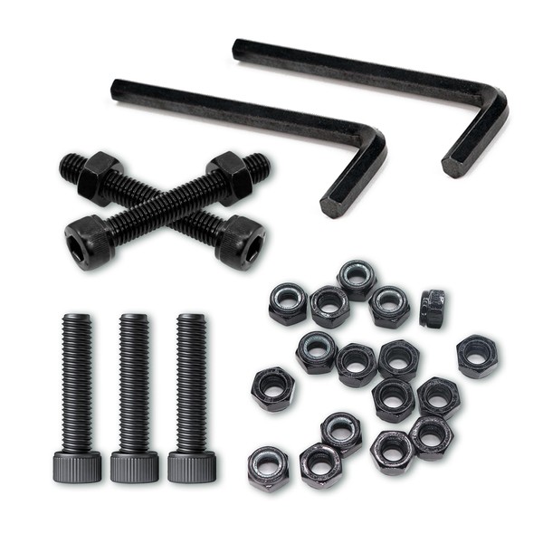 M8 x 50mm Socket Head Cap Screws, 20 Pcs Hex