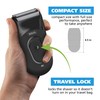 Wahl Compact Rechargeable Lithium Ion Shaver Kit with Hygienic Rinseable
