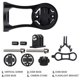 Mrisata Computer Mount for Bryton Stopwatch Speedometer Road Bike Stopwatch (Black)