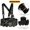 KRYDEX Tactical Chest Rig Elastic Rig Cummerbund with X Harness