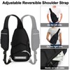 Crossbody Sling Bag, Chest Bag Backpack Daypack Fanny Pack Cross
