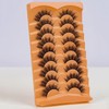 Summer Fluffy Natural False Eyelashes, 9 Pairs Wispy Cat Eye