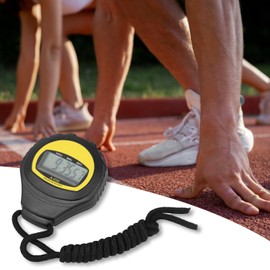 Stopwatch, Waterproof Digital Stopwatch Timer Handheld Sports with Wristband Gifts for Teachers Referee Sports Cooking Fitness Coaches