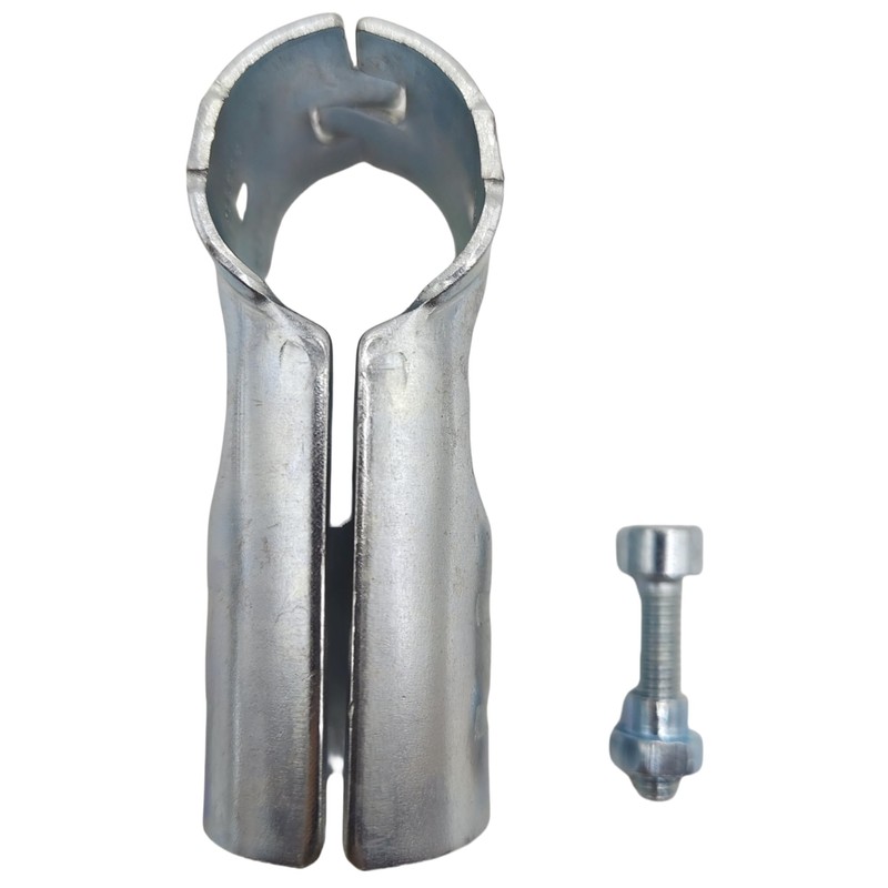 4 Pcs T Clamps Pipe Connector, End Rail T Clamp,Metal