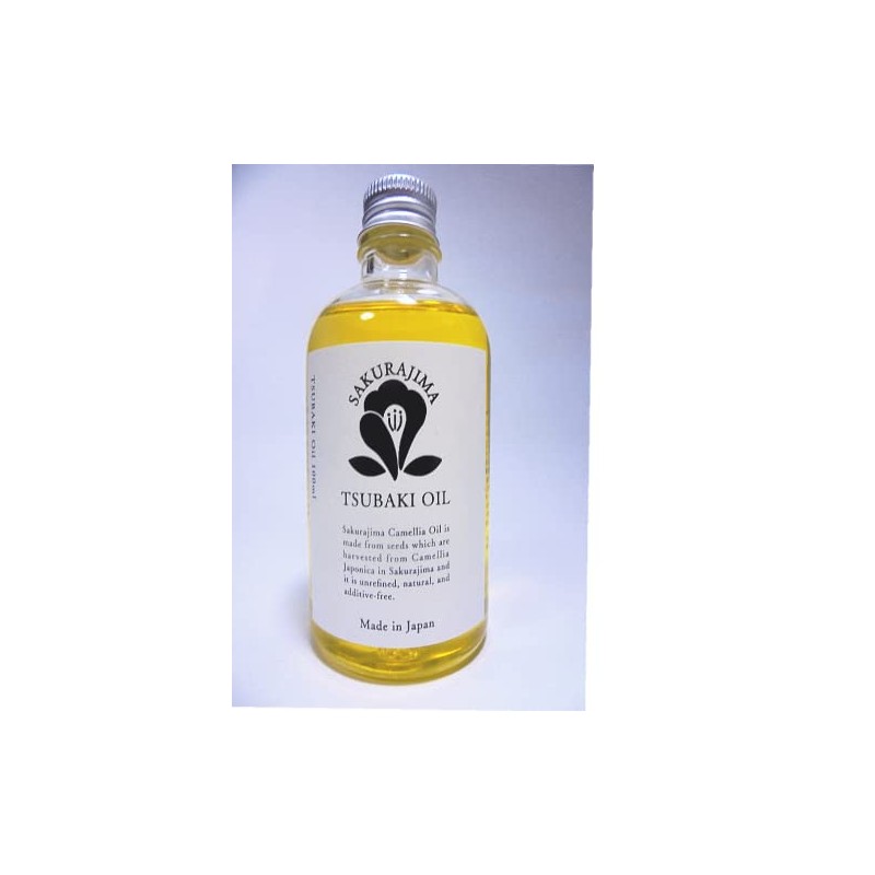 Camellia Oil 3.4 fl oz (100 ml), Made in Sakurajima,