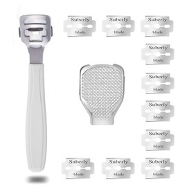 Callus Slicer Set, Foot Care Set, Callus Remover with 10 Replacement Blades and 1 Callus Rasp Head