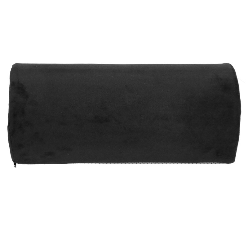 Half Moon Pillow Black Ankle Knee Neck Lumbar Support Cushion
