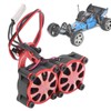 36mm RC Motor Heatsink, Double Cooling Fan Adjustable Motor Radiator
