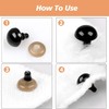XNBTFK 100 PCS Plastic Safety Eyes with Washer Safety Eyes