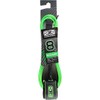 Ocean & Earth Regular Moulded Lime Surfboard Leash - 8'