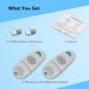 2 Pack Effdrdfs 433.92MHz Universal Garage Door Remote Control 2