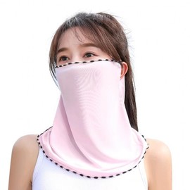 UV Protection Face Mask for Golf, Cycling, Running - Sun Shield 157049 One Size/Soft Snow Bud 50ea
