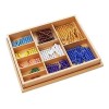 Leader Joy-materiales Matemáticos Montessori, Cadenas Y Cuad                                                                                          