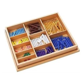 Leader Joy-materiales Matemáticos Montessori, Cadenas Y Cuad                                                                                          