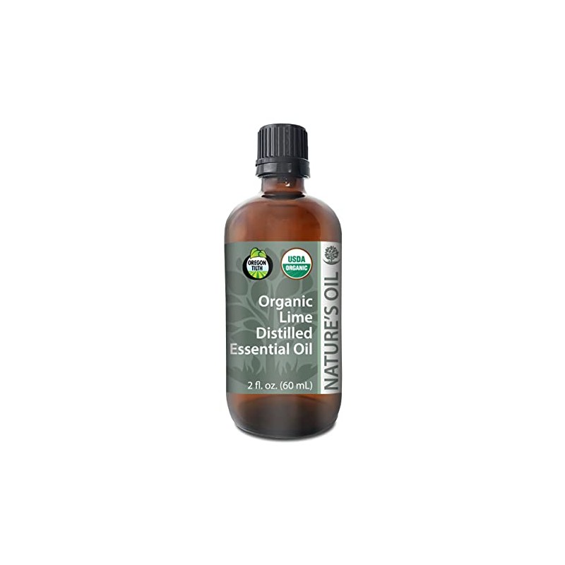 Best Lime Essential Oil Pure Certified Organic Therapeutic Grade 60ml