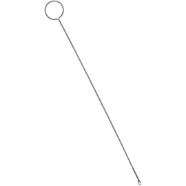 Silver Long Type Sewing Loop Turner Hook Stainless Steel Loop Turner Fabric Tube Straps Belts Strips Sewing Loop Sewing Tools Knitting Accessories