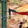 IRWPITW T Post Fence Clip Tool, Fence Wire Twisting Tool,