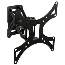 Mount-It! Full-Motion TV Wall Mount |Tilting, Swiveling, Articulating Display Mounting Bracket for 23" to 42" Flat Screen Panels With Up To 200x200 VESA Pattern,66 lb Capacity